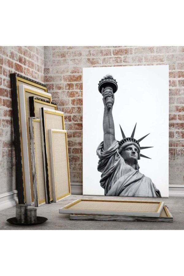 Özgürlük Heykeli New York Minaresi, Duvar Sanatı Kanvas Tablo - Image 1