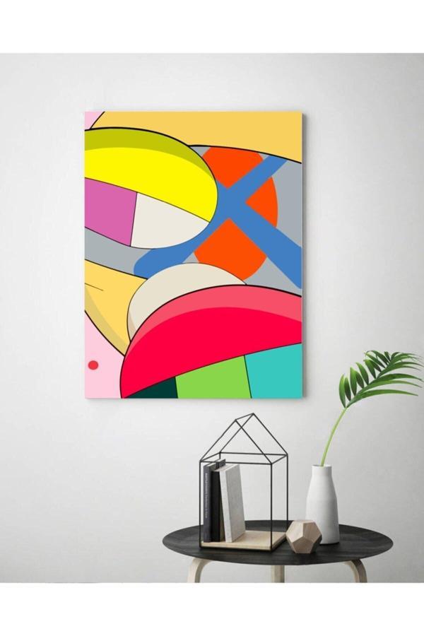 Kaws Art Dekorasyon Kanvas Tablo - Image 1