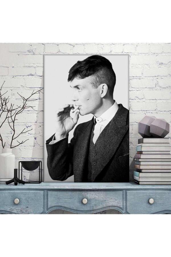 Peaky Blinders Ailesi "thomas Shelby"kanvas Tablo - Image 1