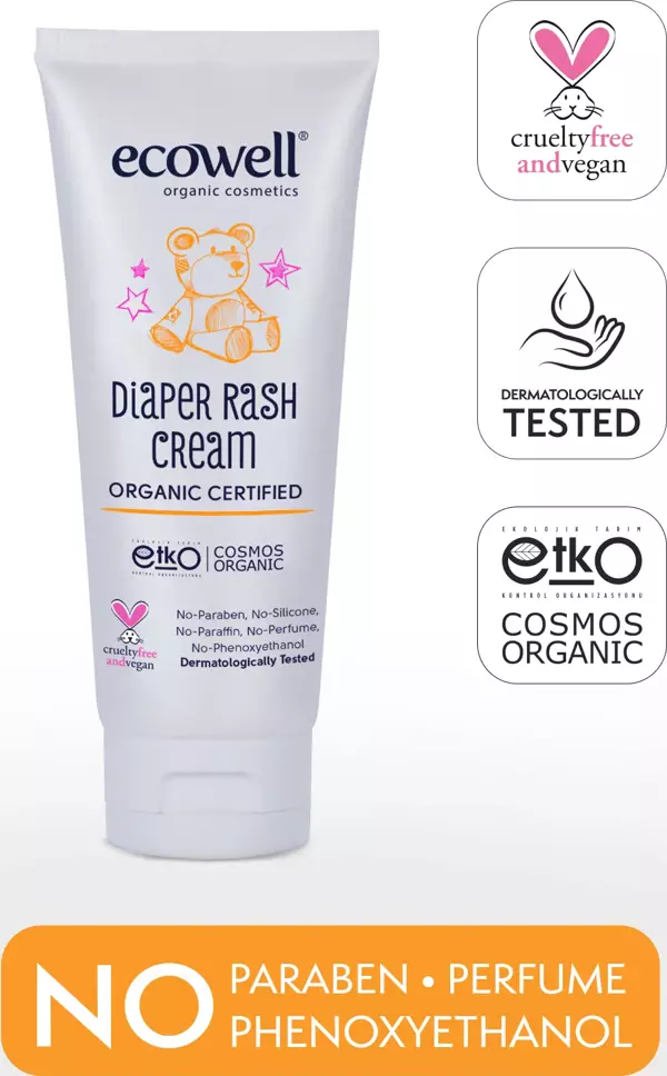 Ecowell Organik 110 ml Pişik Kremi - Image 1