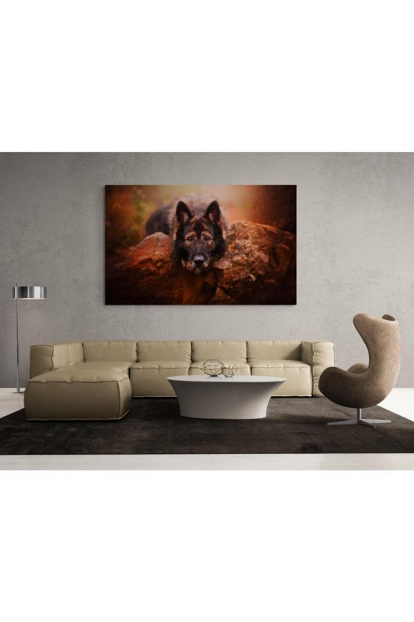 Köpek Resimi- Kanvas Tablo - Image 1