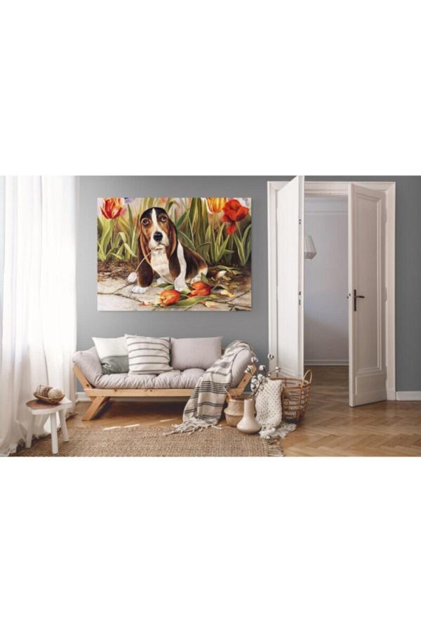 Köpek Resimi- Kanvas Tablo - Image 1
