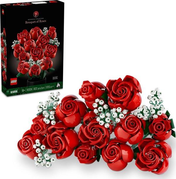 LEGO icons 10328 Gül Buketi +18 Yaş (822 Parça)  - Image 1