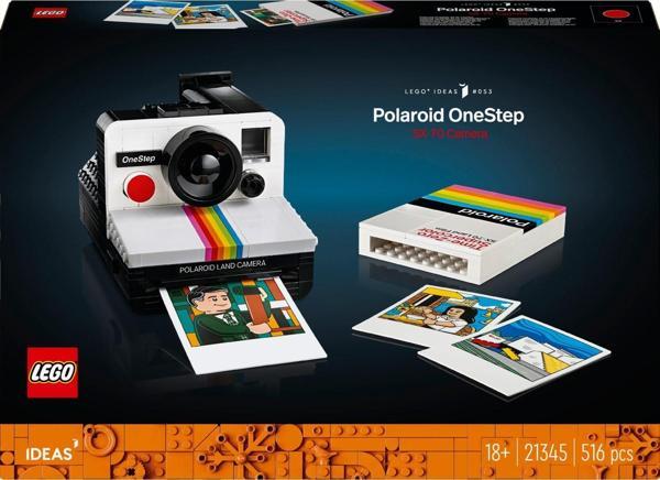 LEGO ideas 21345 Polaroid OneStep SX-70 Kamera +18 Yaş (516 Parça) - Image 1