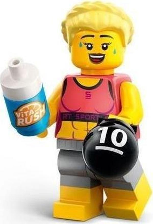 LEGO Minifigür 71045 - Seri 25 - 7 Fitness Instructor +5 Yaş (1 Parça)  - Image 1