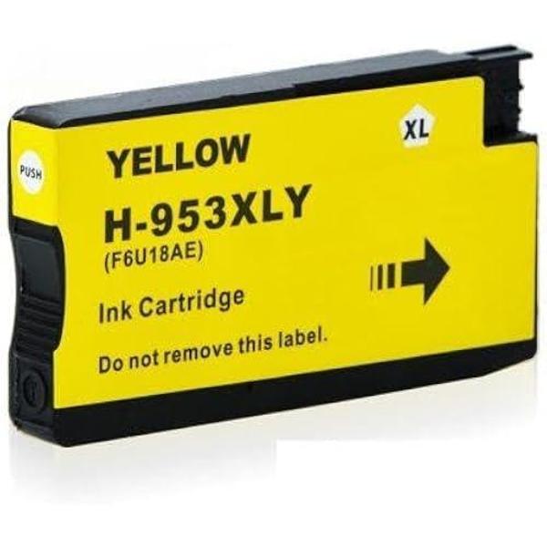 Hp Uyumlu 953Xl (F6U18Ae) Sari Muadi̇l Kartuş - Image 1