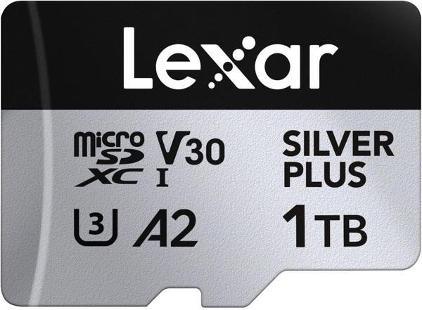 Lexar 1Tb Silver Plus 205Mb 4K V30 Uhsi Micro Sd Hafıza Kartı - Image 1