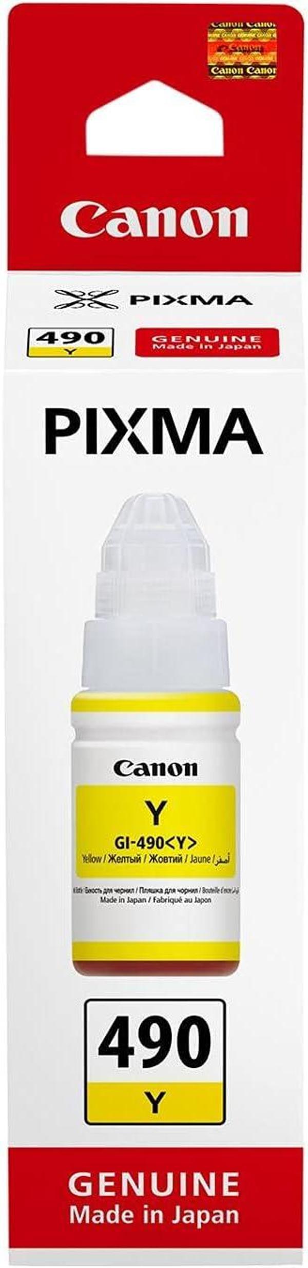 Canon Gi-490 Y Sarı Mürekkep Kartuşu 0666C001 - Image 1