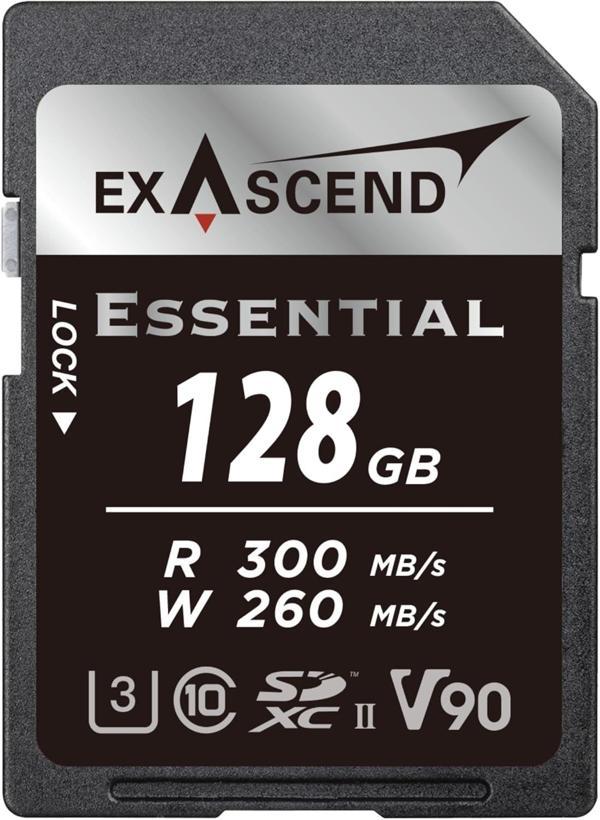 Exascend 128Gb Essential Uhs-Ii Sdxc Memory Card - Image 1