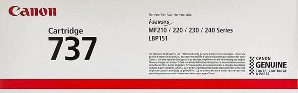 Canon Crg 737 Siyah Toner 9435B002 - Image 1