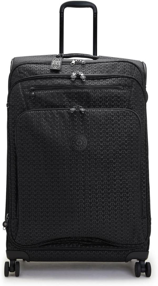 Kipling New Youri Spin Kadın Tekerlekli Valiz, Siyah, L - Image 1