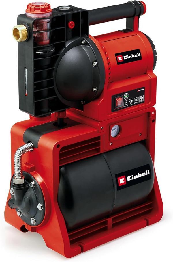 Einhell Hidrofor Ge-Ww 1145 Eco (1100 W, Maks. 4500 L/Saat Debi, 20 L Tank, Kir/Emiş Göstergesi, Don - Image 1