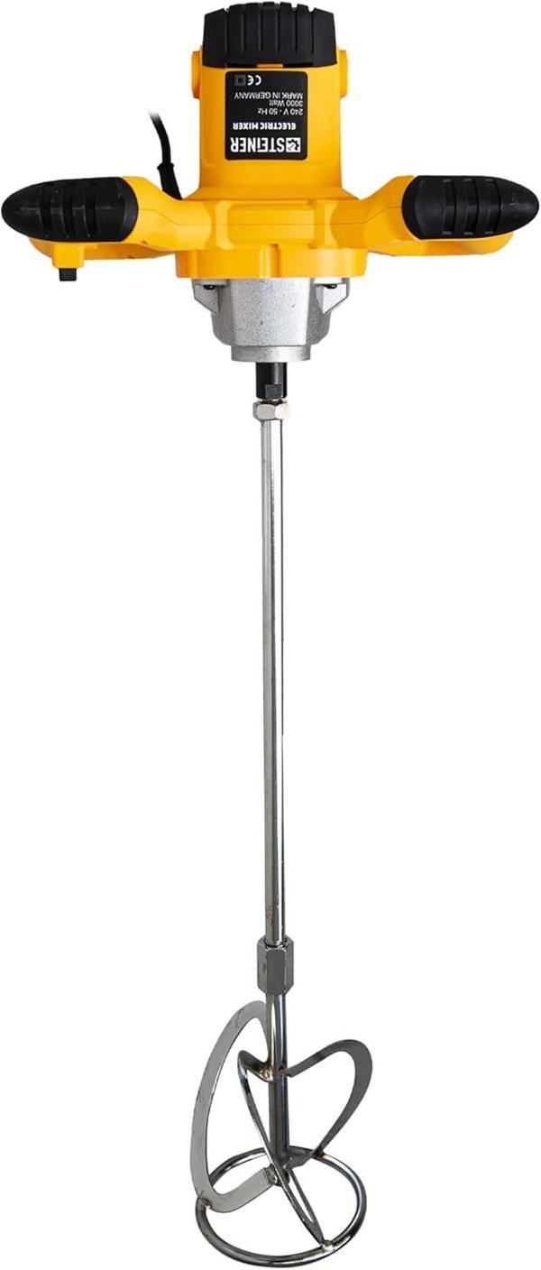 Steiner Alman Srı-3000 Watt Bakır Sargı 6 Kademeli Alçı Boya Ve Harç Karıştırıcı Mikser - Image 1