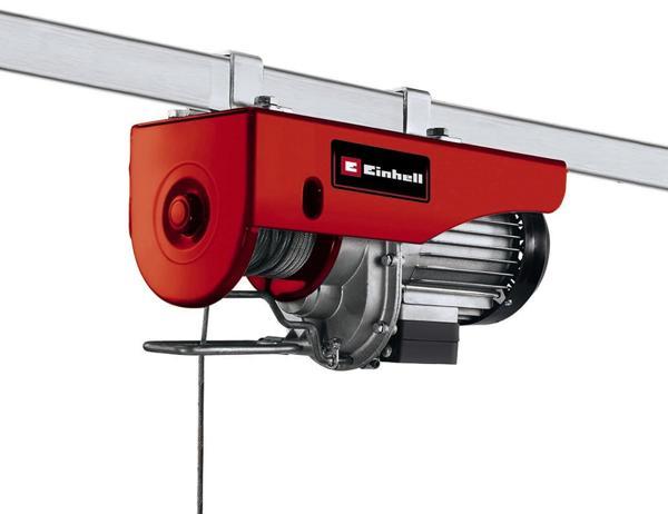 Einhell Elektrikli Vinç Tc-Eh 500 (800 W, Acil Durdurma, 12 M Burulmasız Halat, Yük Kancalı Yönlendi - Image 1