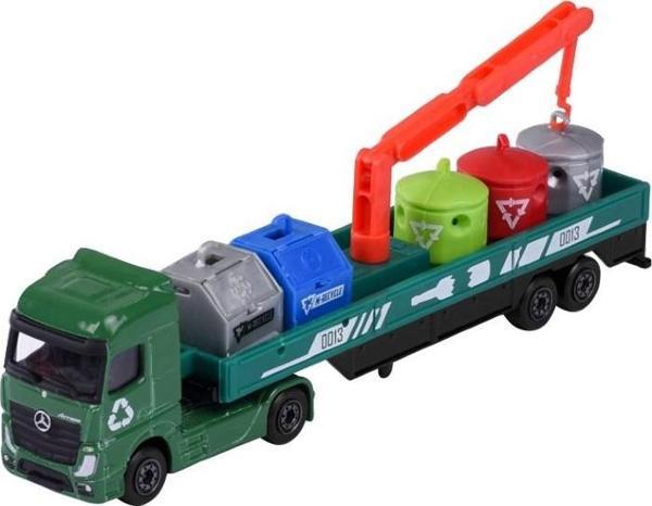 Majorette Transporter Mercedes-Benz Actros & Recycle - Image 1