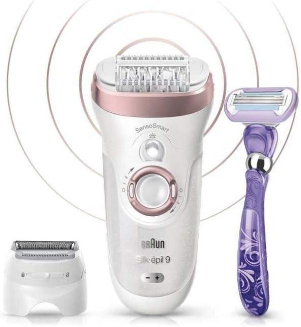 Braun Silk Epil 9 9870 Sensosmart Islak Ve Kuru Kablosuz Epilasyon Cihazı - Image 1