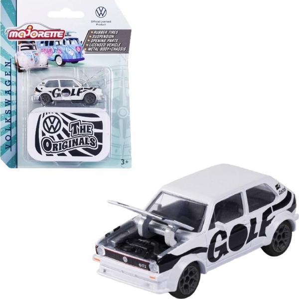 Majorette Vw The Originals Deluxe Serisi Volkswagen Golf MK 1 Beyaz - Image 1