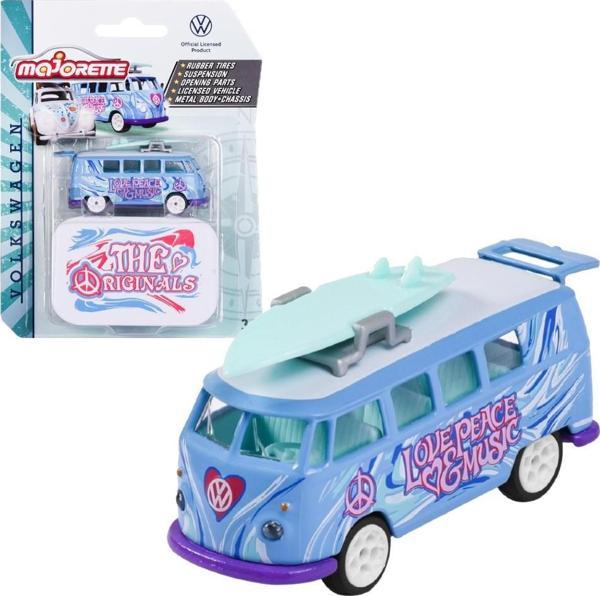 Majorette Vw The Originals Deluxe Serisi Volkswagen T1 Love Peace Music - Image 1