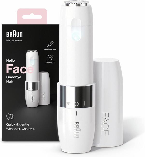 Braun Fs1000 Mini Tüy Alma Makinesi + Pil Ve Temizleme Fırçası, Seyahat Boy, Kablosuz Kullanım - Image 1