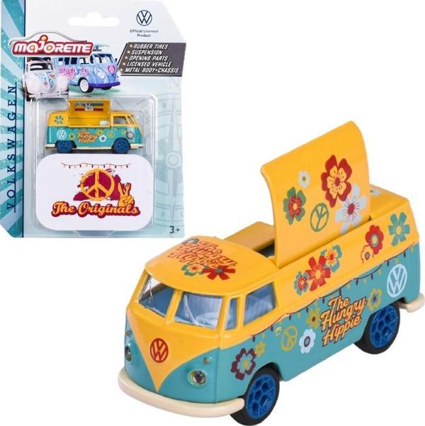 Majorette Vw The Originals Deluxe Serisi Volkswagen T1 The Hungry Hippie - Image 1