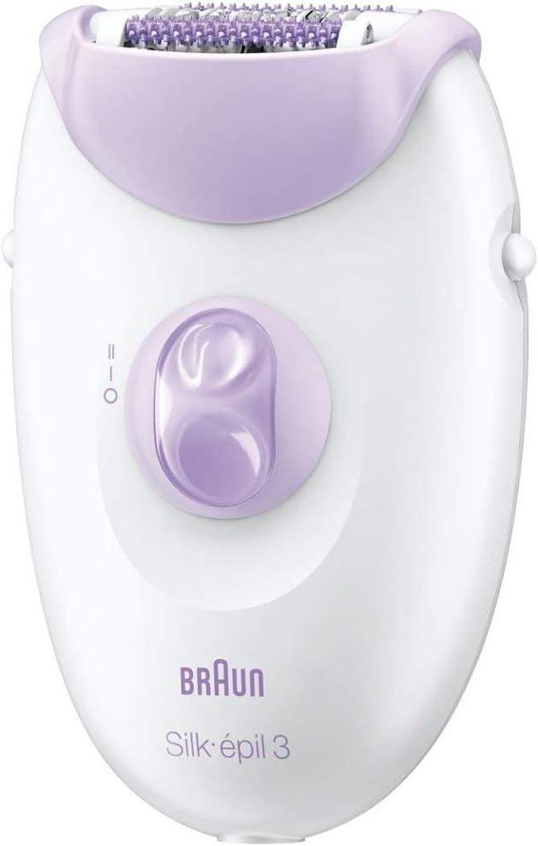 Braun 3170 Silk-Epil 3 Kablolu Kuru Kullanım Epilatör, Beyaz - Image 1