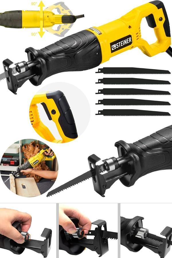 Steiner Alman Turbo 9001 Devir Ayarlı Bakır Sargı Motor Tuğla Beton Kemik Kesme Tilki Kuyruğu Makine - Image 1