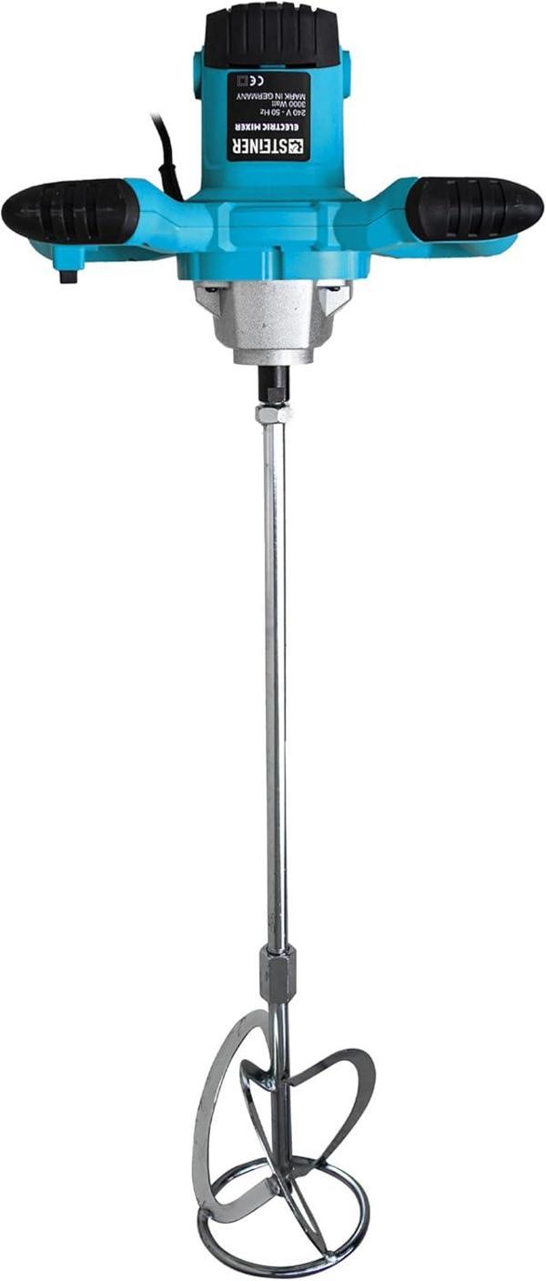 Steiner Alman Mvi-3000 Watt Bakır Sargı 6 Kademeli Alçı Boya Ve Harç Karıştırıcı Mikser - Image 1