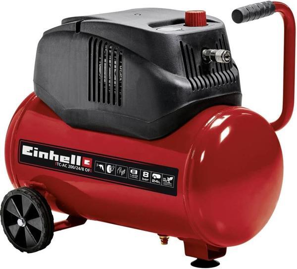 Einhell Tc-Ac 200/24/8 Of, Kompresör (Yağsız) - Image 1