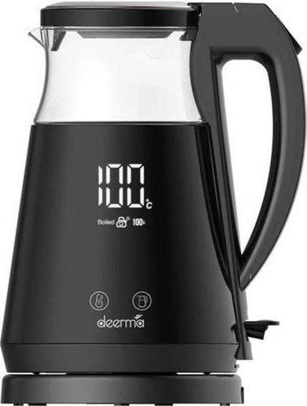 Deerma DEM-SH90W 1.7 lt Dijital 1700 W Cam Kettle - Image 1