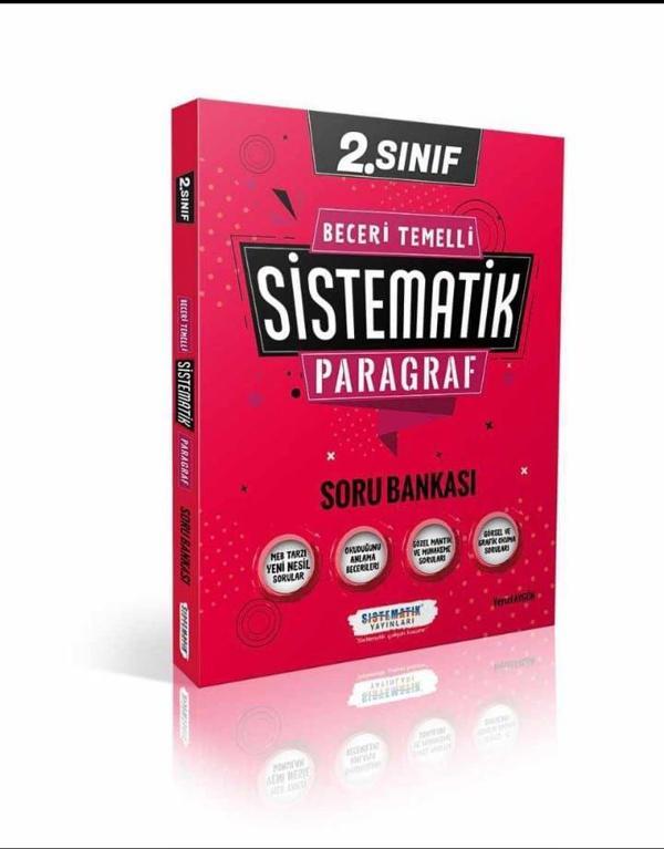 Sistematik 2.Sınıf Beceri Temelli SİSTEMATİK Paragraf Soru Bankası - Sistem Yayıncılık - Image 1