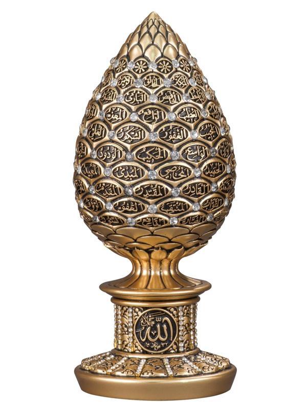 Nakkaş Kozalak Boytu (Orta Boy | Sarı | Esma-ül Hüsna) - Image 1