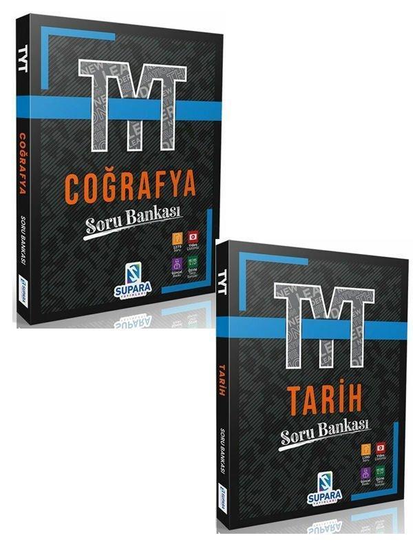 2024 Supara Yayınları TYT Tarih ve Coğrafya Soru 2 li Set - Supara Yayınları - Image 1