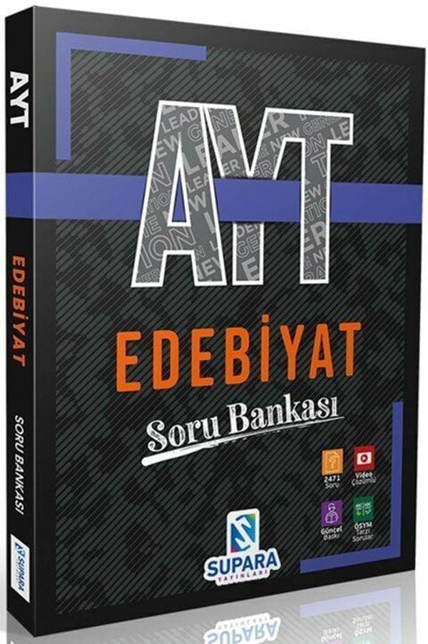 Supara Yayınları AYT Edebiyat Soru Bankası - Supara Yayınları - Image 1