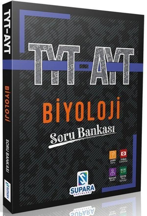 Supara Yayınları TYT AYT Biyoloji Soru Bankası - Supara Yayınları - Image 1