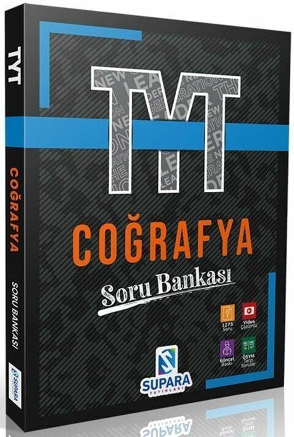 Supara Yayınları TYT Coğrafya Soru Bankası - Supara Yayınları - Image 1