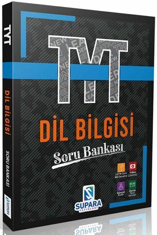 Supara Yayınları TYT Dil Bilgisi Soru Bankası - Supara Yayınları - Image 1