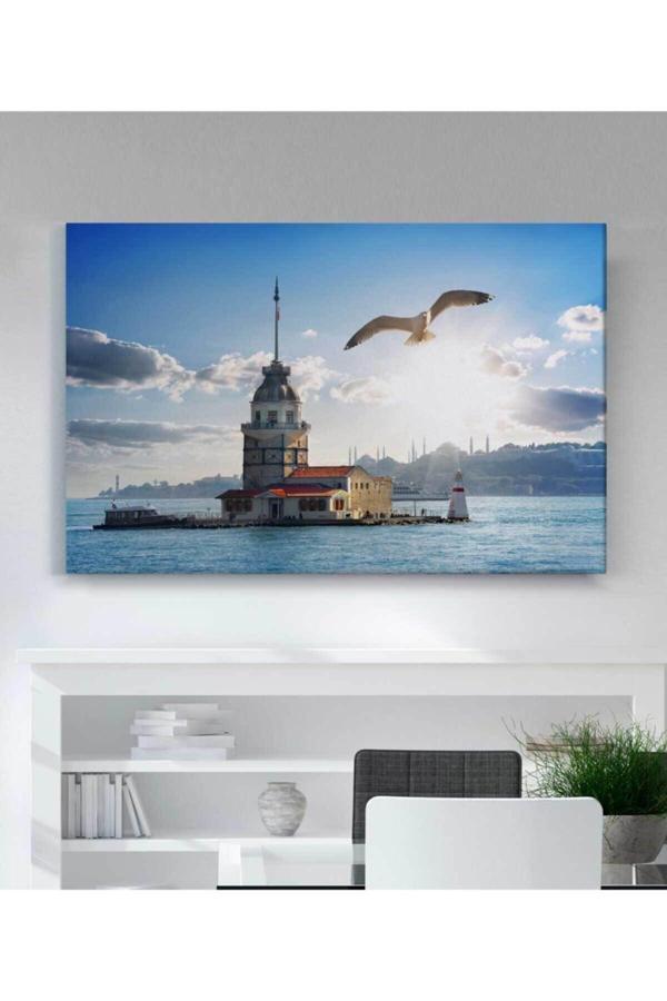 Kız Kulesi Manzara Kanvas Tablo - Image 1