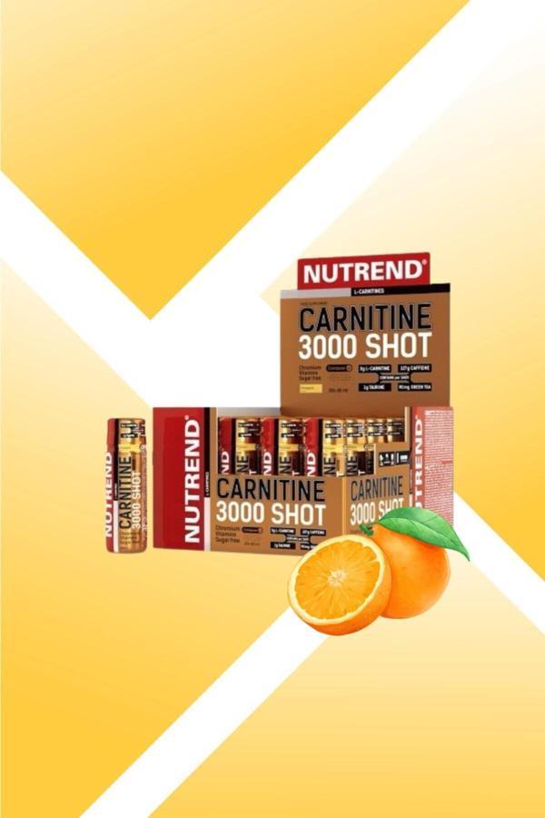 Nutrend Carnitine 3000 Shot Potakal Aromalı 20 Ampul - Image 1