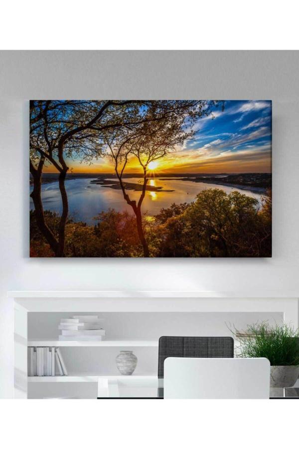 Gün Batımı Manzara Kanvas Tablo - Image 1