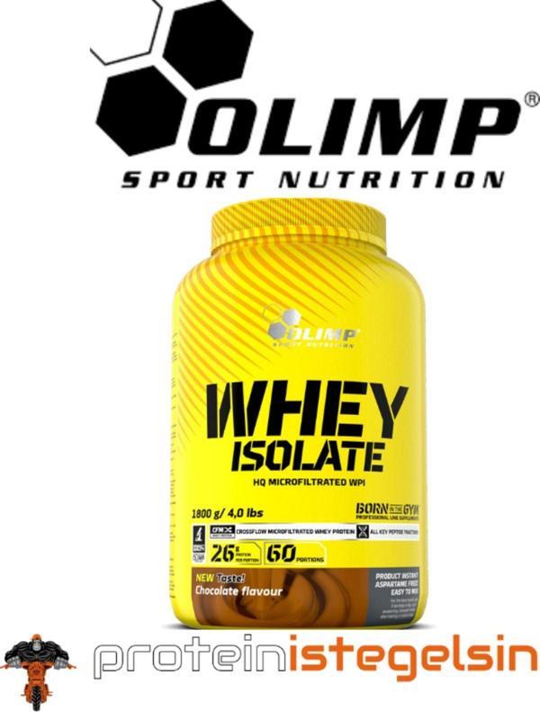 Olimp Whey Isolate Protein 1800 Gr Çikolata Aromalı - Image 1