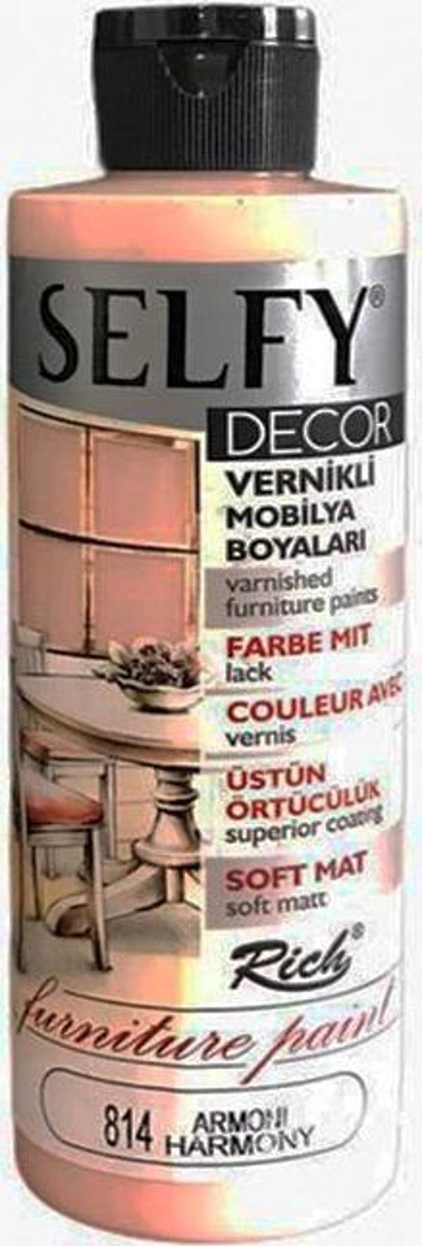 Rich Selfy Decor Vernikli Boya Armoni 240cc - Image 1