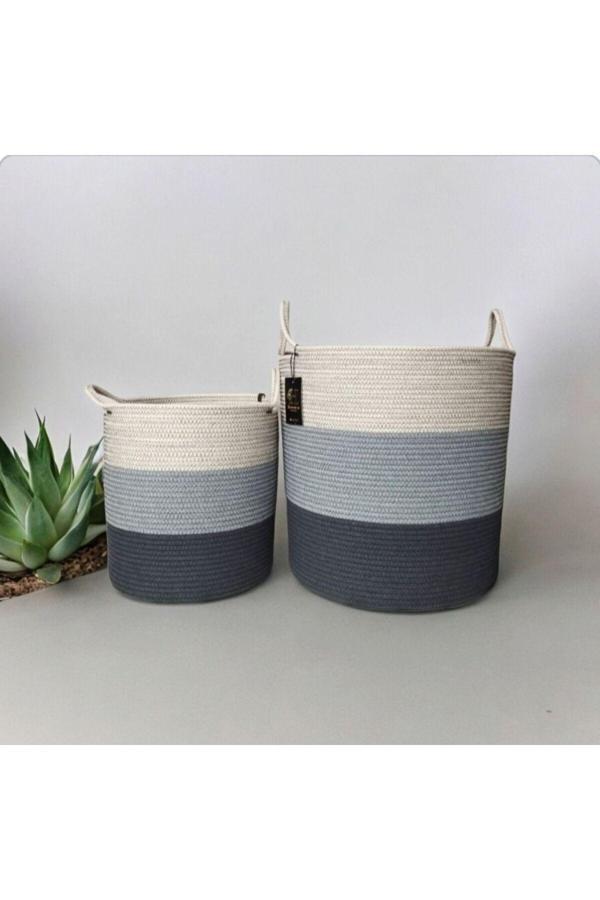 Bayram Taşçıoğlu Home Desing Dekoratif Düzenleyici Sepet, Saksılık - Image 1