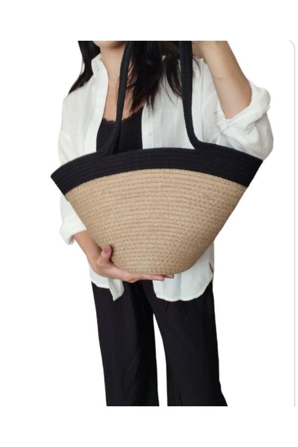 Bayram Taşçıoğlu Home Desing Hasır Çanta, Jüt Çanta, Kol Çanta, Plaj Çanta, Omuz Çantası, Günlük Çanta - Image 1