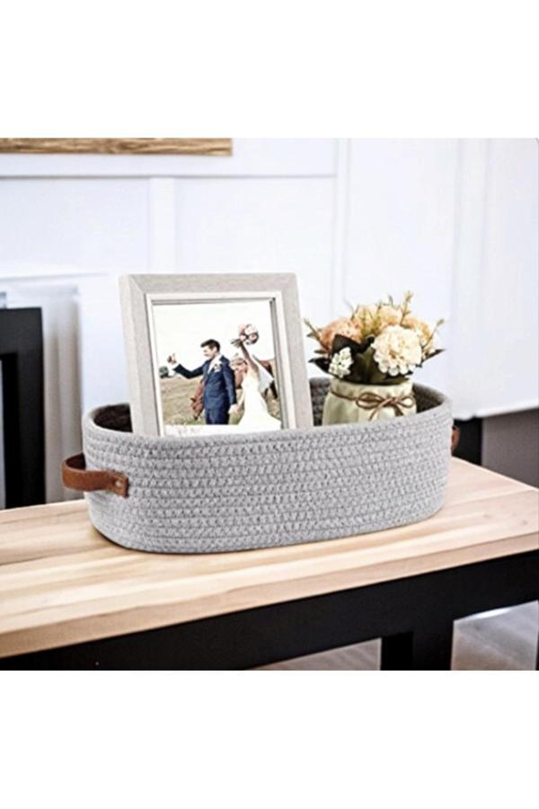 Bayram Taşçıoğlu Home Desing Çok Amaçlı Düzenleyici Sepet Organizer Banyo Sepeti Hediyelik Sepet - Image 1