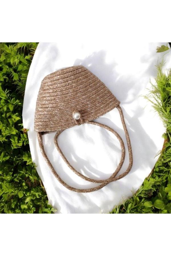 Bayram Taşçıoğlu Home Desing Çarpraz Çanta, Hasır Çanta, İncili Çanta, Mini Çanta - Image 1