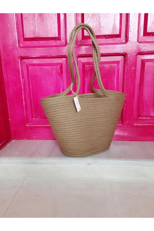 Bayram Taşçıoğlu Home Desing Tüm Sezonlar Günlük Tatil Plaj Kol Omuz Çanta - Image 1