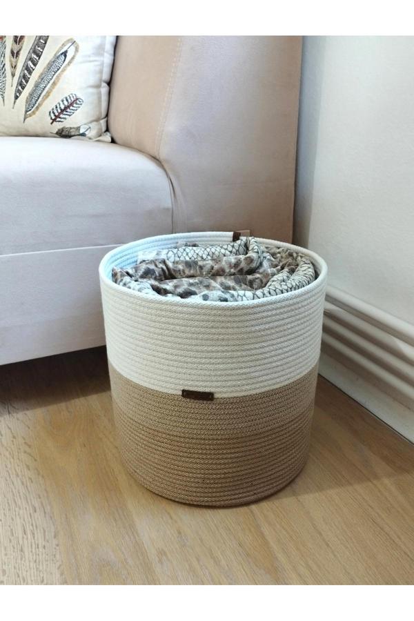 Bayram Taşçıoğlu Home Desing 30X30 Sepet, Saksılık,Düzenleyici Ev Aksesuar Dekorasyon - Image 1