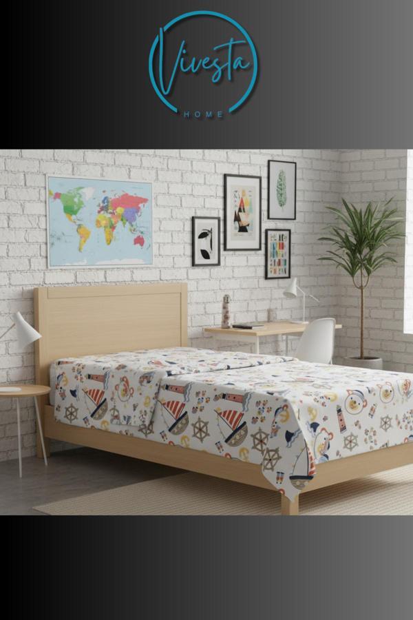 Vivesta Home 4 Mevsim Kullanılabilir Tek Kişilik Çok Amaçlı Örtü | Şık Ve Dayanıklı Kumaş Kalitesi - Image 1