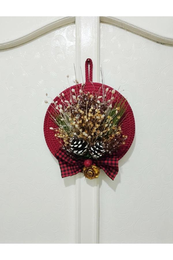 Bayram Taşçıoğlu Home Desing Özel Tasarım Yılbaşı Kapı Duvar Süsü Hediyelik Kapı Süsü - Image 1