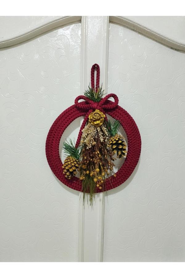 Bayram Taşçıoğlu Home Desing Özel Tasarım Yılbaşı Kapı Duvar Süsü Hediyelik Kapı Süsü - Image 1